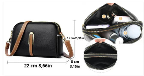 Marta | Skórzana Torebka Minimalistyczna