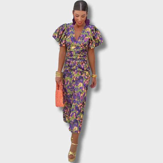 Marta | Kolorowa Sukienka