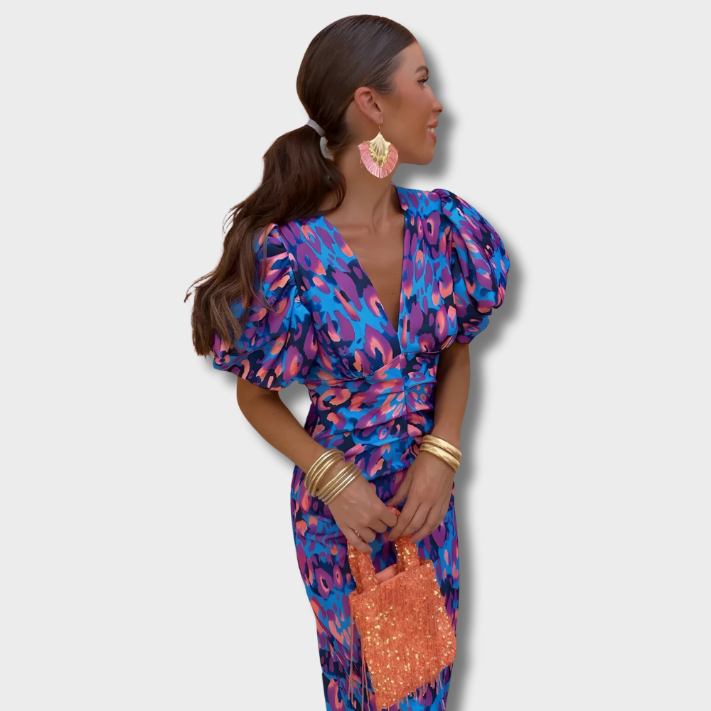 Marta | Kolorowa Sukienka