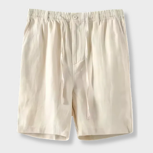 Anna | Krótkie lniane spodenki