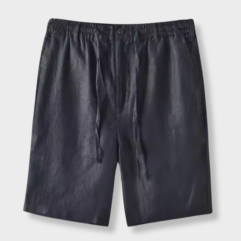 Anna | Krótkie lniane spodenki