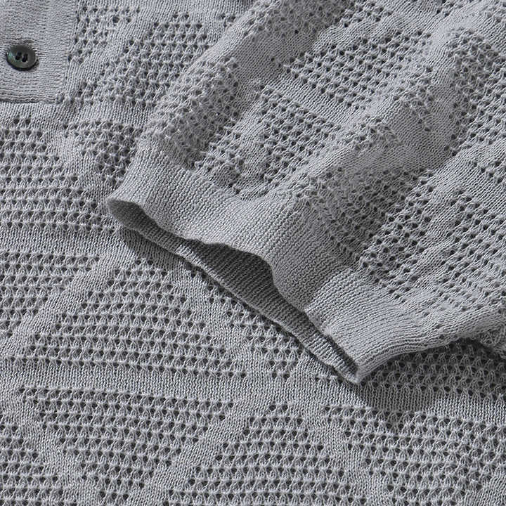 Kasia | Polo z dzianiny