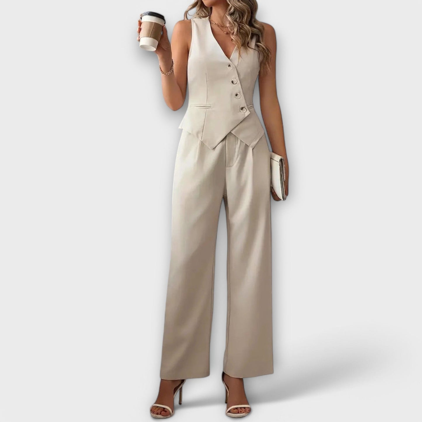 Lena | Bezrękawnik i Spodnie