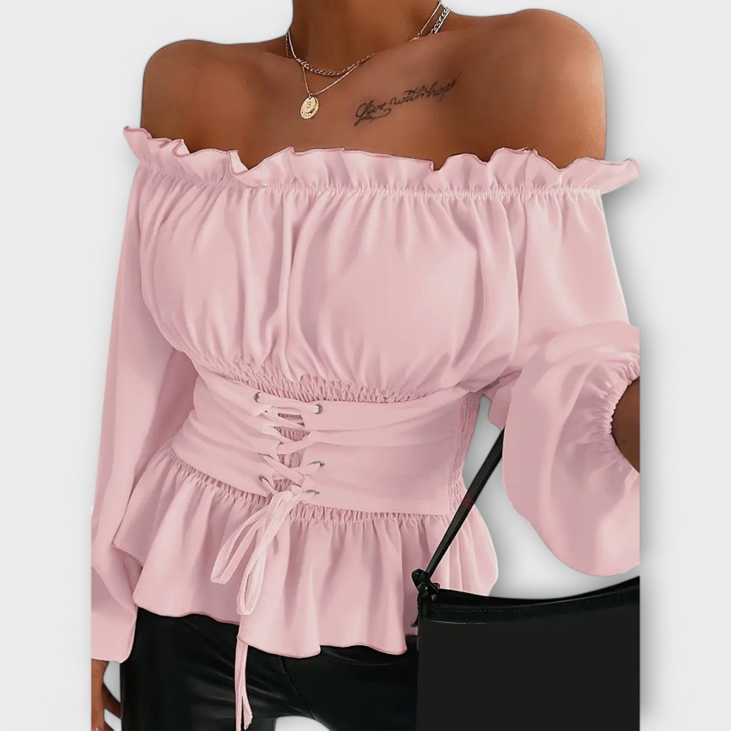 Amelita | Bluzka z falbankami