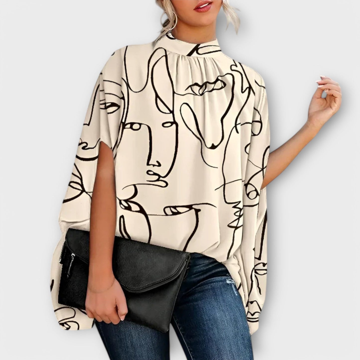 Jackie | Uniwersalna bluzka wieczorowa